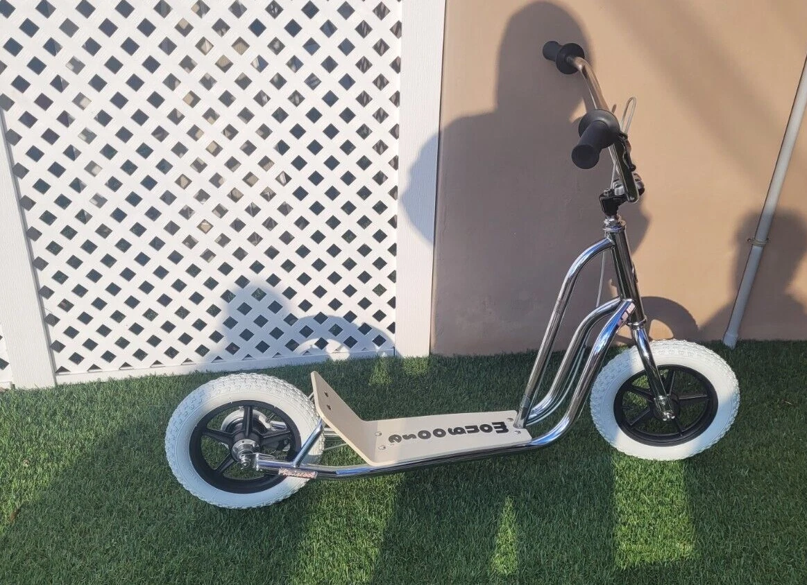 Vintage Original 1987 Mongoose BMX Miniscoot Chrome Scooter CR MO 4130