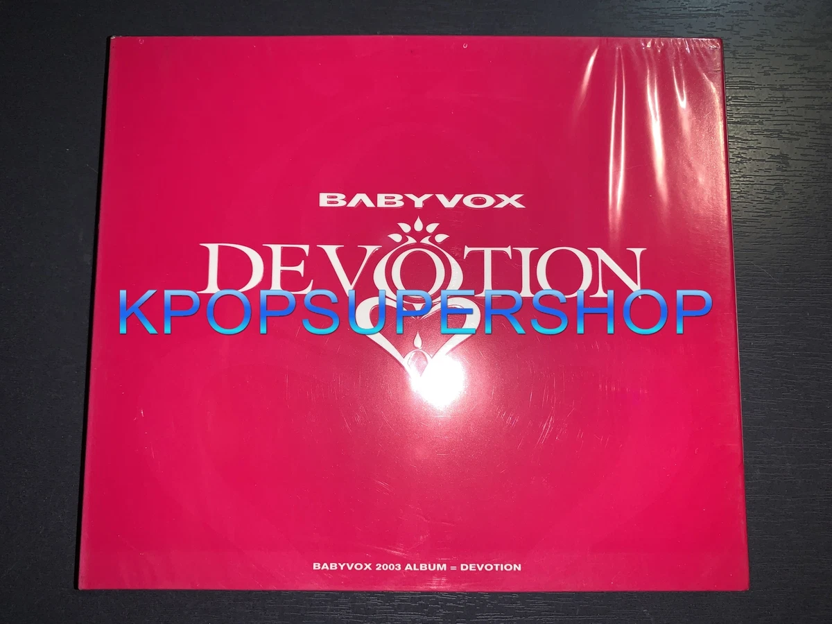 Baby VOX 6th Album Devotion CD Booklet Slipcase New Sealed Rare