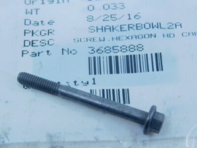 Genuine Cummins 3685888 Screw, Hex Head Cap OEM ISX Doser