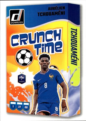 Aurelien Tchouameni - Crunch Time - Panini Donruss 2024/25