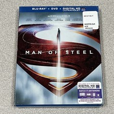 Man of Steel Blu-ray, 2013 Henry Cavill , Kevin Costner, Laurence Fishburne