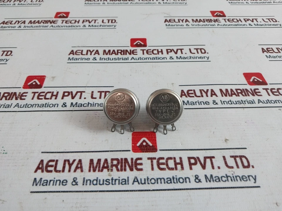 Lot of 2X Allen-Bradley Jail040S353UC Potentiometer RV4LAYSA353A - Image 1 of 4