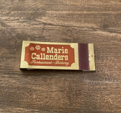 Vintage Marie Callenders Restaurant Bakery Denver CO Matches Matchbook Unstruck