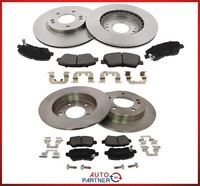 Bremsscheiben+BelÄGe Vorne Hinten FÜR Hyundai I30 [Gd]+Kia Ceed [Jd] Ab Bj. 2011
