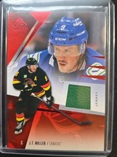 2023-24 Upper Deck SP Game Used Jersey Canucks JT Miller #36