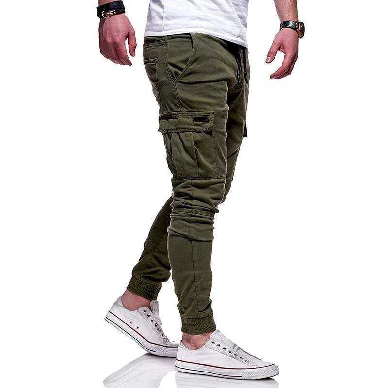 Pantalones de los hombres nuevos pantalones Jogger de moda para hombre  hombre