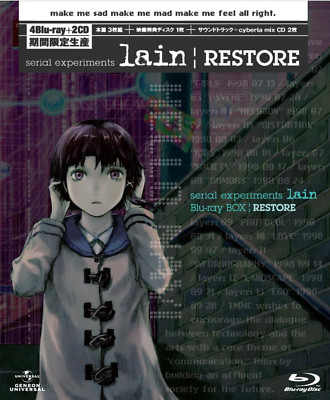 Serial experiments lain RESTORE First Limited Edition Blu Serial experiments lain RESTORE First Limited Edition Blu