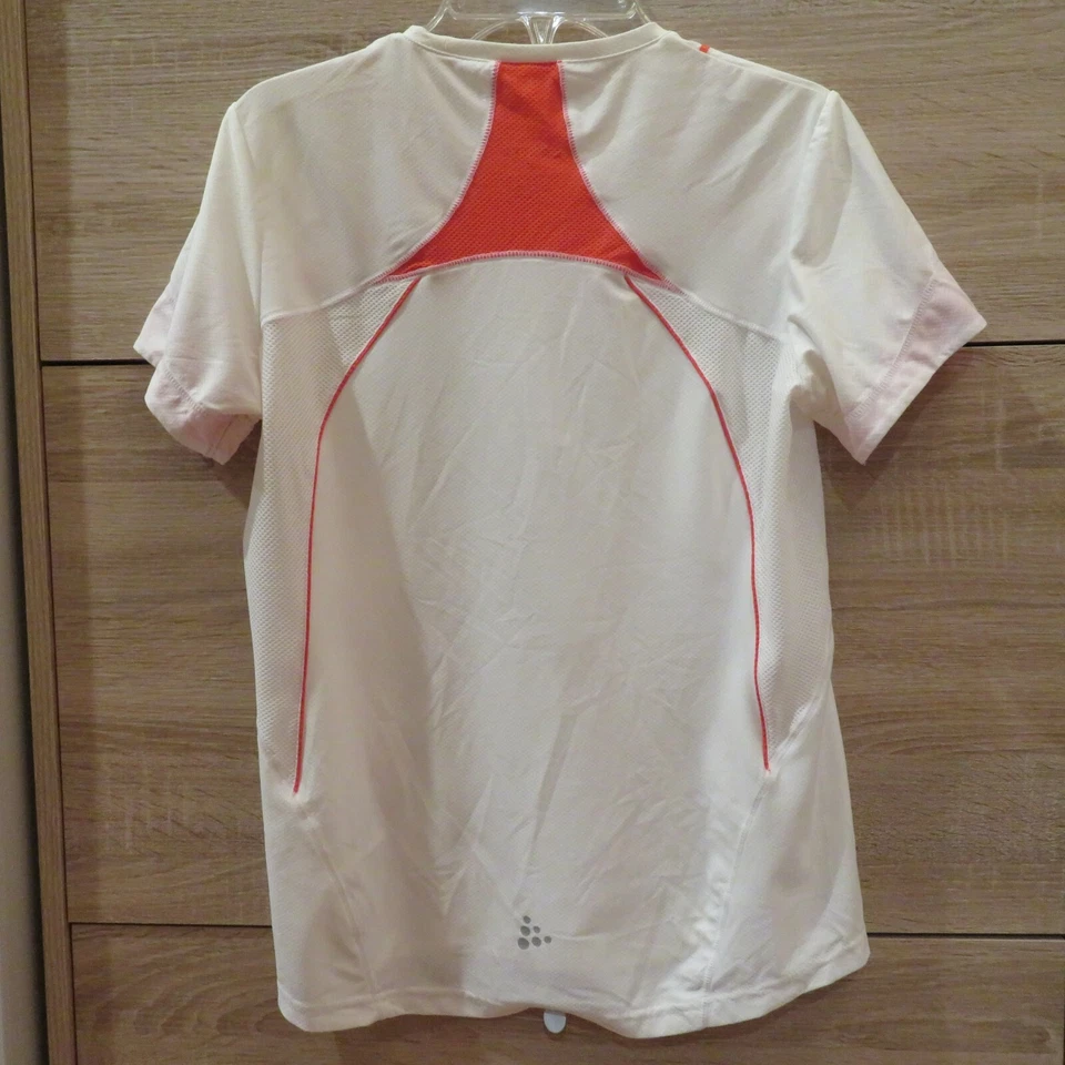 Camiseta de gimnasio artesanal para mujer malla axilas y panel trasero ropa deportiva entrenamiento, M Foto 2 de 4