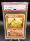 POKEMON GAME BASE SET CHARMANDER 1999 #46 PSA 9