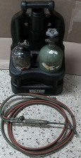 VICTOR CUTTING KIT OXYGEN AND ACETYLENE BOTTLE SET-UP WITH MODEL: 16 TORCH