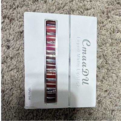 Cmaadu Matte Liquid Lipstick Set, Assorted Shades, Liquid Formulation