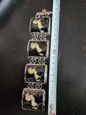 Handgefertigtes Armband aus 835 Silber mit Pf...