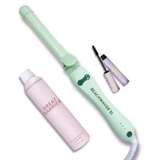 Limited Edition Green Beachwaver Co. B1 Set w/ Hair Protectant  Mascara