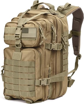 45L Military Tactical Backpack Large Army Men 3 Day Assault Pack Molle Rucksacks