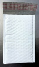 25 #000 (4"x8") Poly Bubble Lined Mailer Envelopes Self Seal Free Shipping