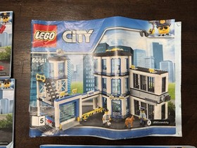 LEGO City 60141 Police Station Instruction Manuals Lot 5 Of 6
