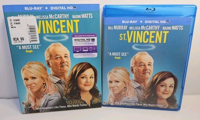 St. Vincent (Blu-ray, 2014, Slipcover) Bill Murray, Naomi Watts, Chris O'Dowd