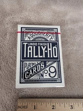 TALLY-HO Blue Seal Ohio Playing Card Deck - (Circle Back, Stud, Arrco, Nugget)