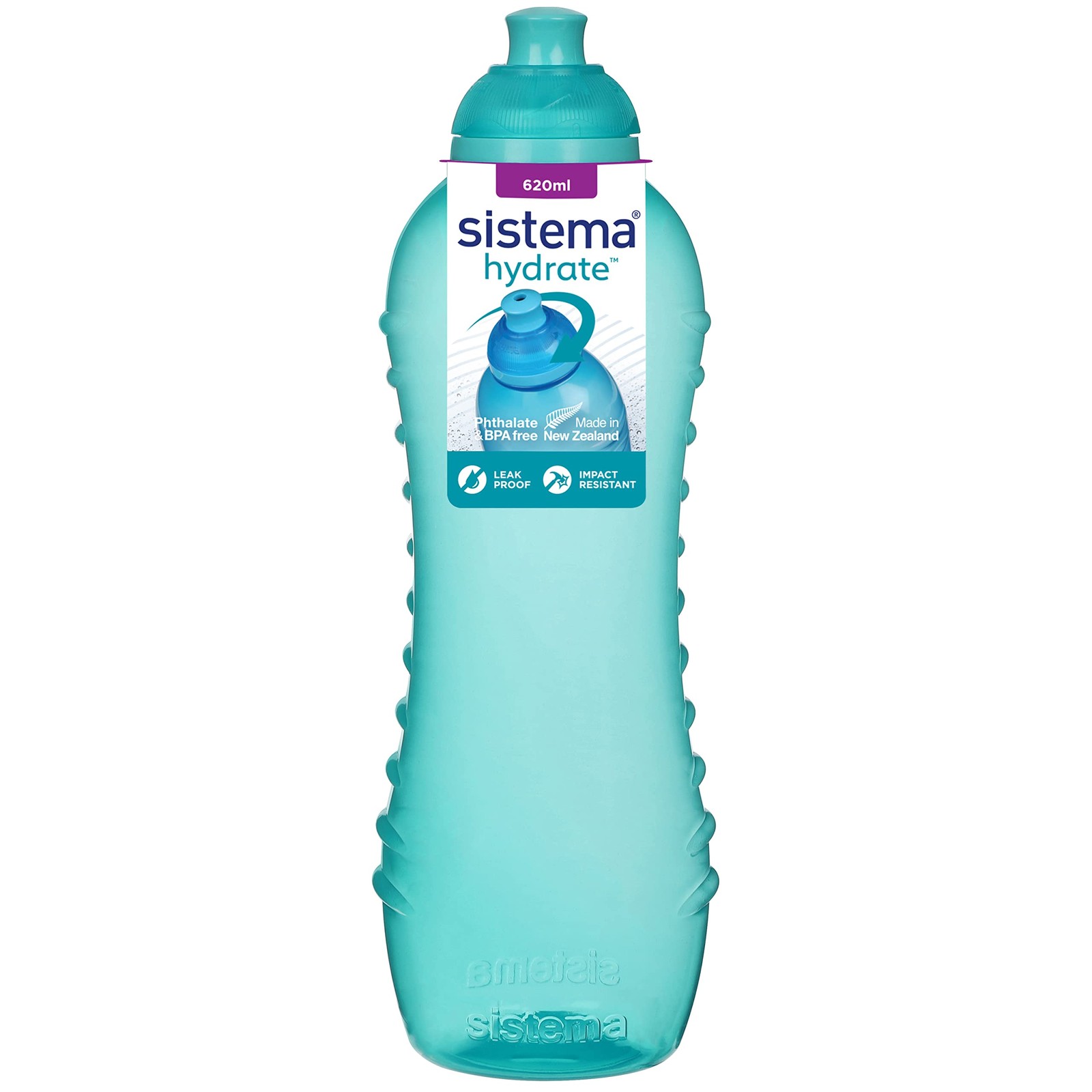 Sistema Twist 'N' Sip Water Bottle, Assorted Colours, 620 Ml - Image 3