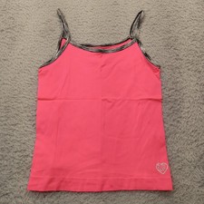 Body Glove Tank Top Girls 10/12 Pink Activewear Nylon Blend