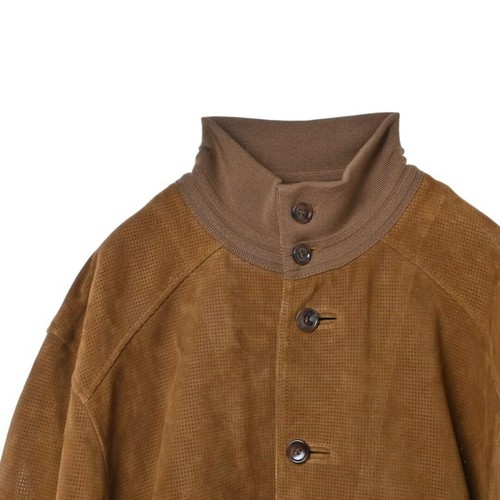 Gucci lamb leather punching suede jacket Used CYHE-0 - Picture 3 of 9