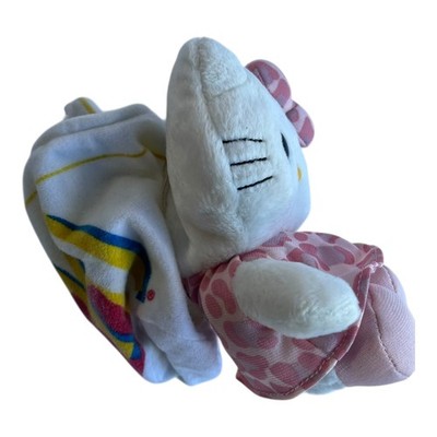 Hello Kitty McDonald's Collaboration Plush Toy Pink Dress Bow 5'' Stuffed Animal