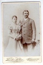 CAB Foto August & Dorothea Moldenhauer Gardelegen ca. 1900 Kabinettkarrte
