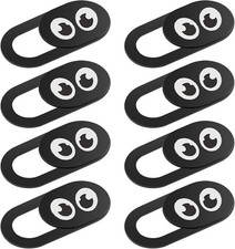 Thin Webcam Cover Slide, 8PCS Phone Camera Cover Laptop Camera Blocker Slider St