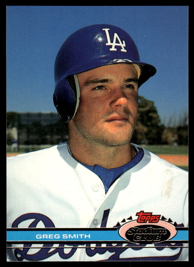 1991 Stadium Club #554 Greg Smith