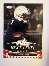 2020 Sage Collectibles Football Penn State K.J. Hamler Next Level #45 NM