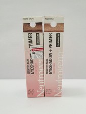 Neutrogena Eyeshadow + Primer Warm Taupe & Rose Gold Healthy Sensitive Skin