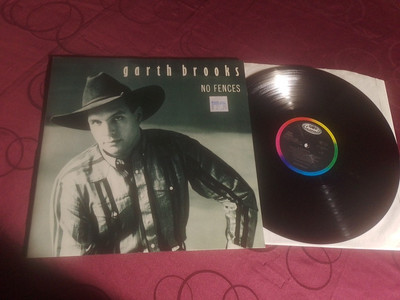 Garth Brooks   No Fences Original LP 1990 Europe