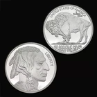 1 oz silver  featuring a buffalo boy design, 0.9999 purity