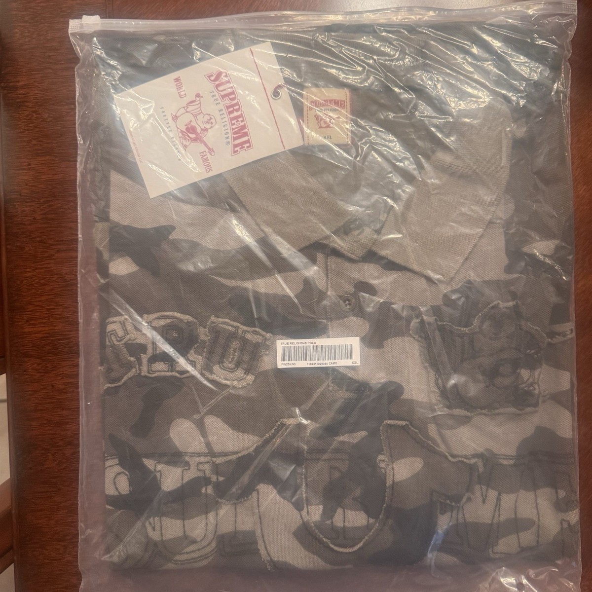 Supreme x True Religion Appliqué Polo Size XXL Brand New in BAG