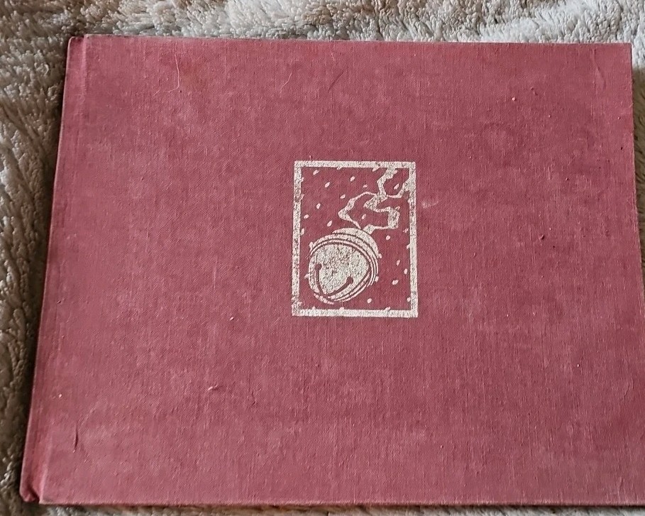 The Polar Express Hardcover Book by Chris Van Allsburg 1985 Edition No Dust Jacket