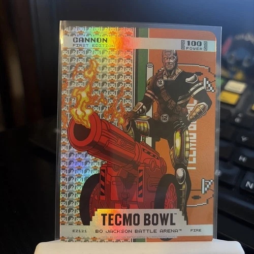 2026 Bo Jackson Battle Arena Tecmo Bowl Endzone CANNON Rich Gannon Fire EZ121