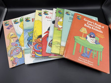 Sesame Street Book Club - Lot of 9 Hardcover 1980s Vintage Books
