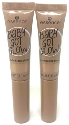 (2) Essence Baby Got Glow Liquid Highlighter New In Packaging 10 - Sassy In Silk - Image 1 of 3