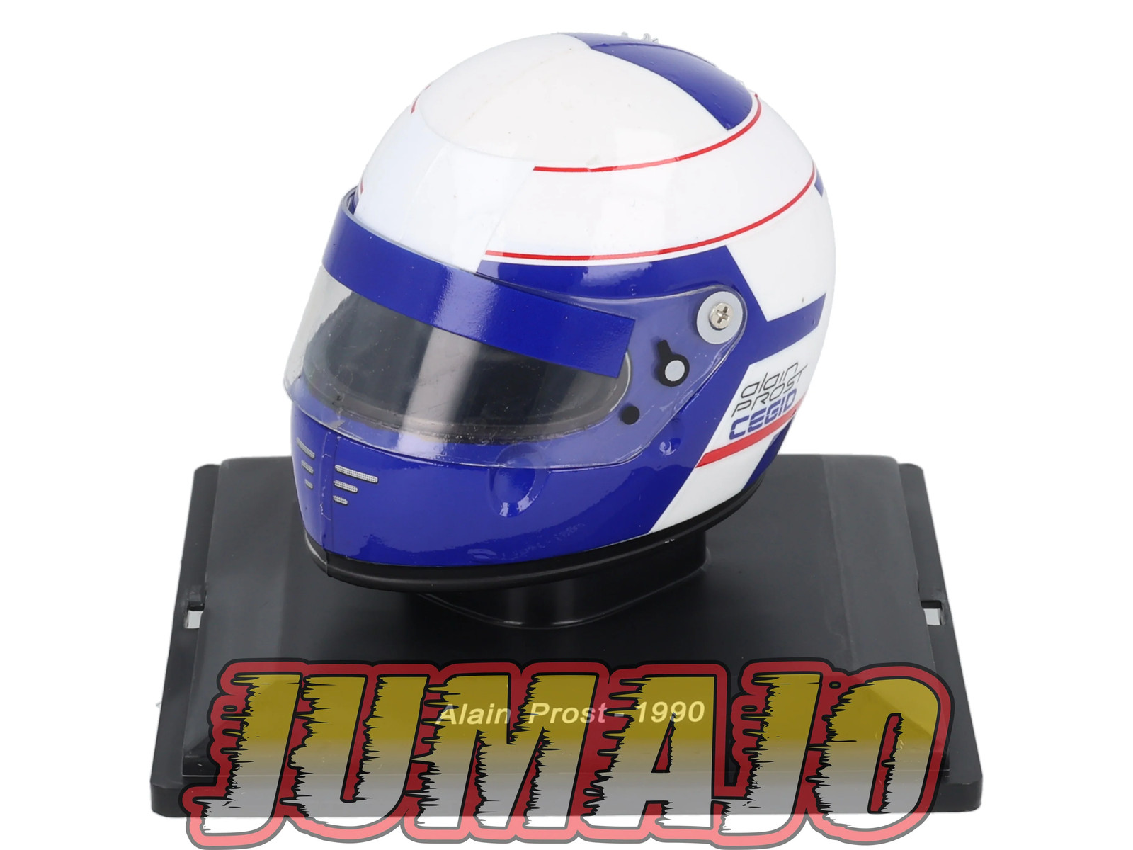 Casque F1 1/5 Ferrari Alain Prost 1990 vitrine collection miniature CFO8