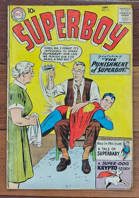 Superboy #75  (1959) DC Comic