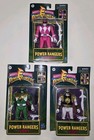 Hasbro Retro Morphin Power Rangers -2x Tommy And 1x Kimberly - Figures