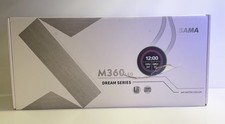 SAMA SM360LD White AIO CPU Liquid Cooler 360MM ARGB LCD display 3x PWM fans