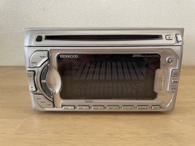 KENWOOD DPX-5025MS 2DIN Car Audio CD MD Bluetooth AUX Ready Tested