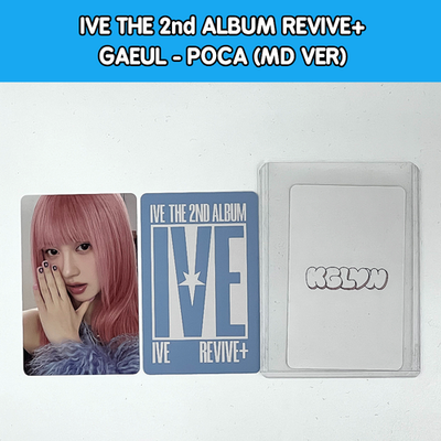 IVE 2nd REVIVE+ ALBUM ver. Photocard & POB(MAKESTAR WITHMUU