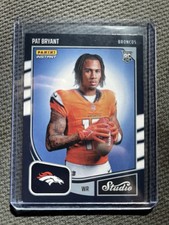 2025 Panini Instant NFL STUDIO ROOKIES PAT BRYANT DENVER BRONCOS RC SP #'d/367