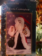 Vintage Traditions Santa Table Centerpiece