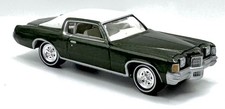 1972 Pontiac Grand Prix 400 V8 -wilderness Green Poly - 164 Scale - G Body 1972 Pontiac Grand Prix 400 V8 -wilderness Green Poly - 164 Scale - G Body