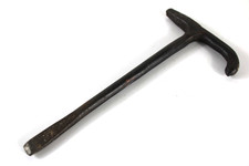 Antico TINIVELLO IN FERRO 20 cm Strumento del Falegname Vintage Forgiato D'Epoca