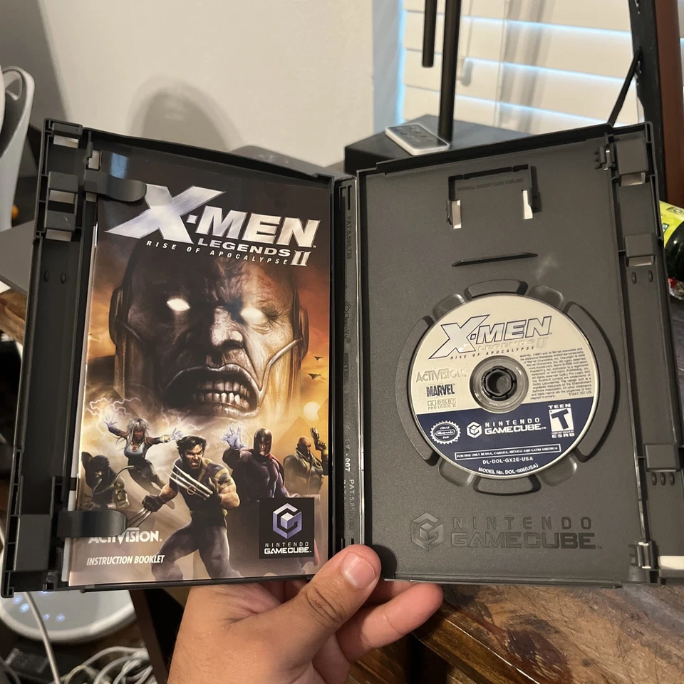 Nintendo GameCube X-Men Legends 2 II Rise of Apocalypse Completo en Caja Foto 3 de 4