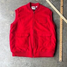 80s vintage plaid lined vest